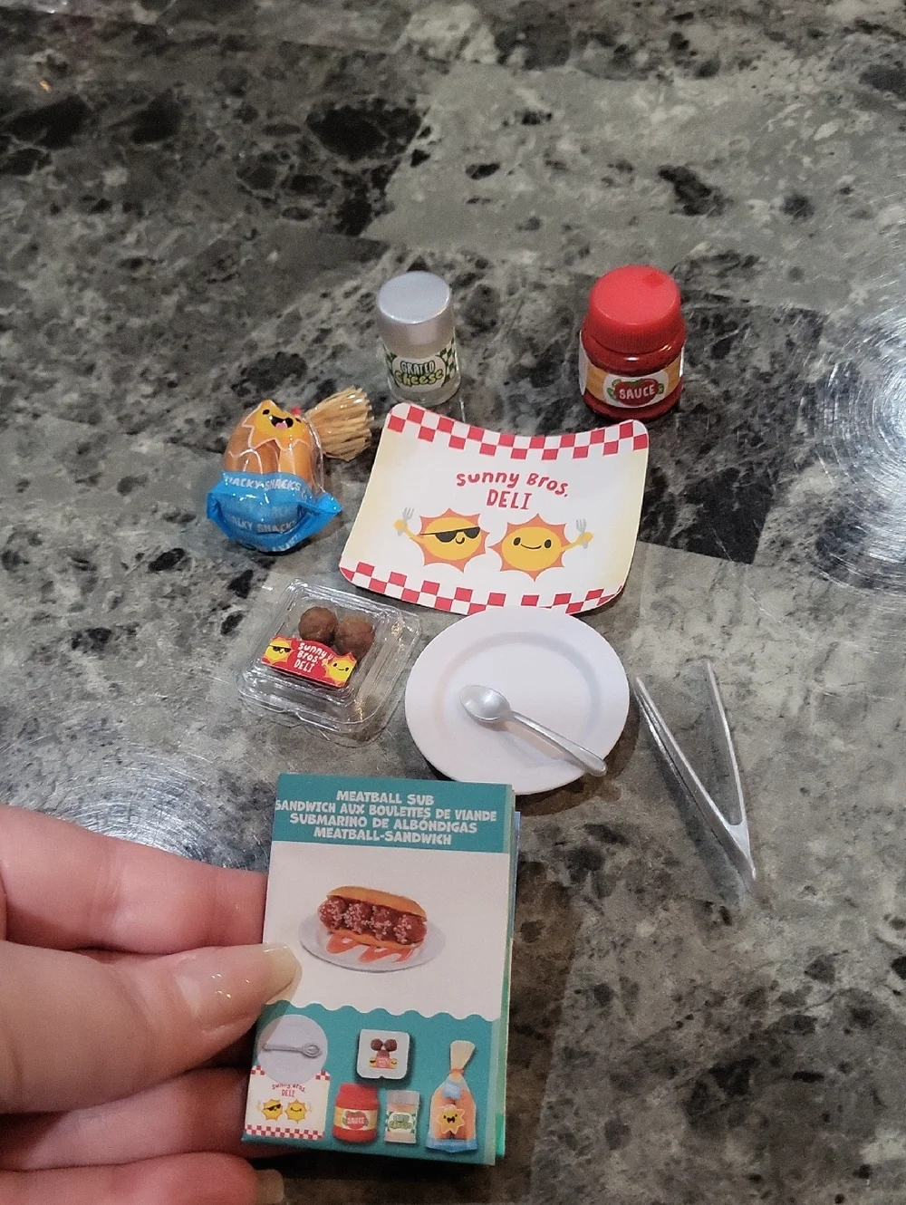 Miniverse Make It Mini Cafe Meatball Sub